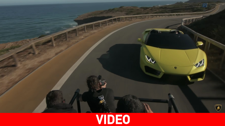 Lamborghini Huracan RWD Spyder – Πίσω από τις κάμερες